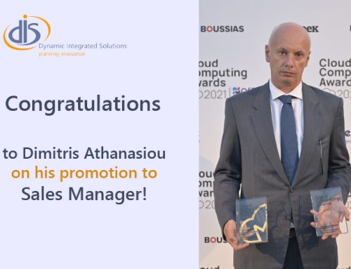 Dimitris Athanasiou is promoted to Sales Manager at DIS